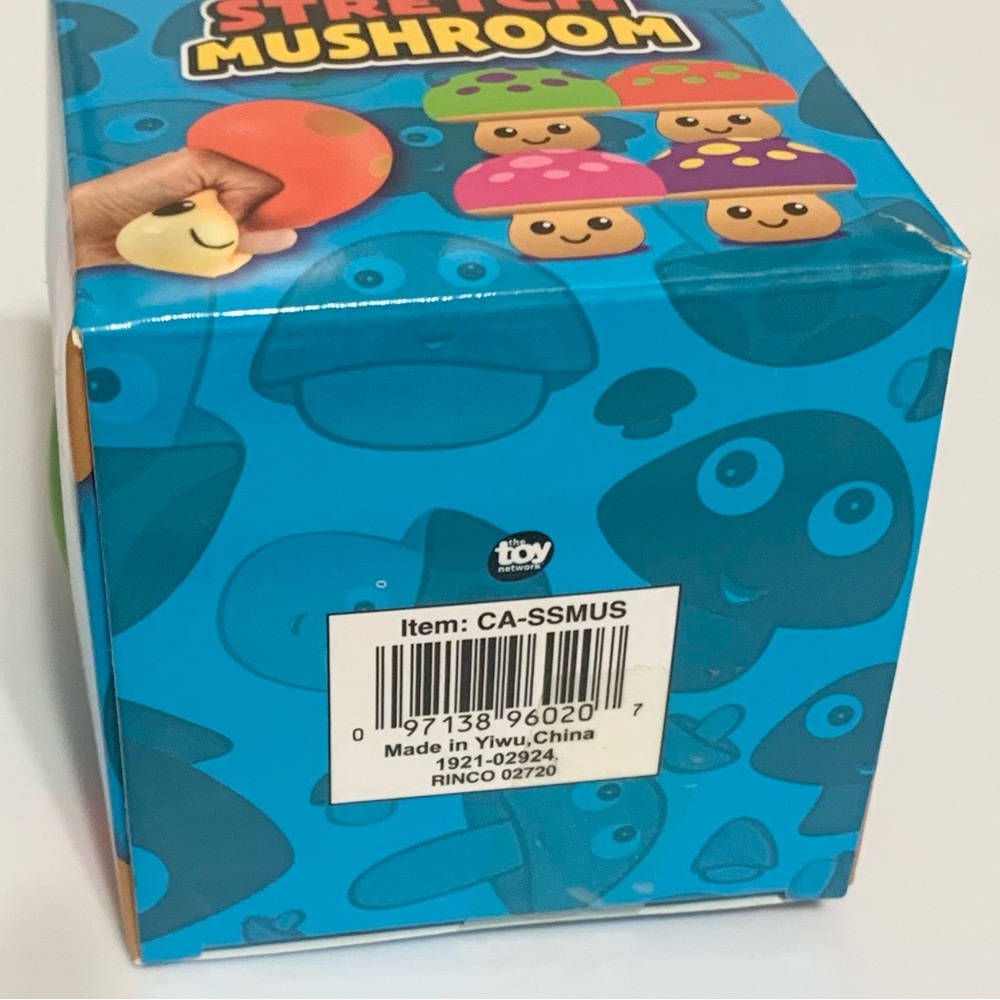 Squish Stretch Mushroom NEW Squishy Sensory Toy GREEN - Picture 4 of 5